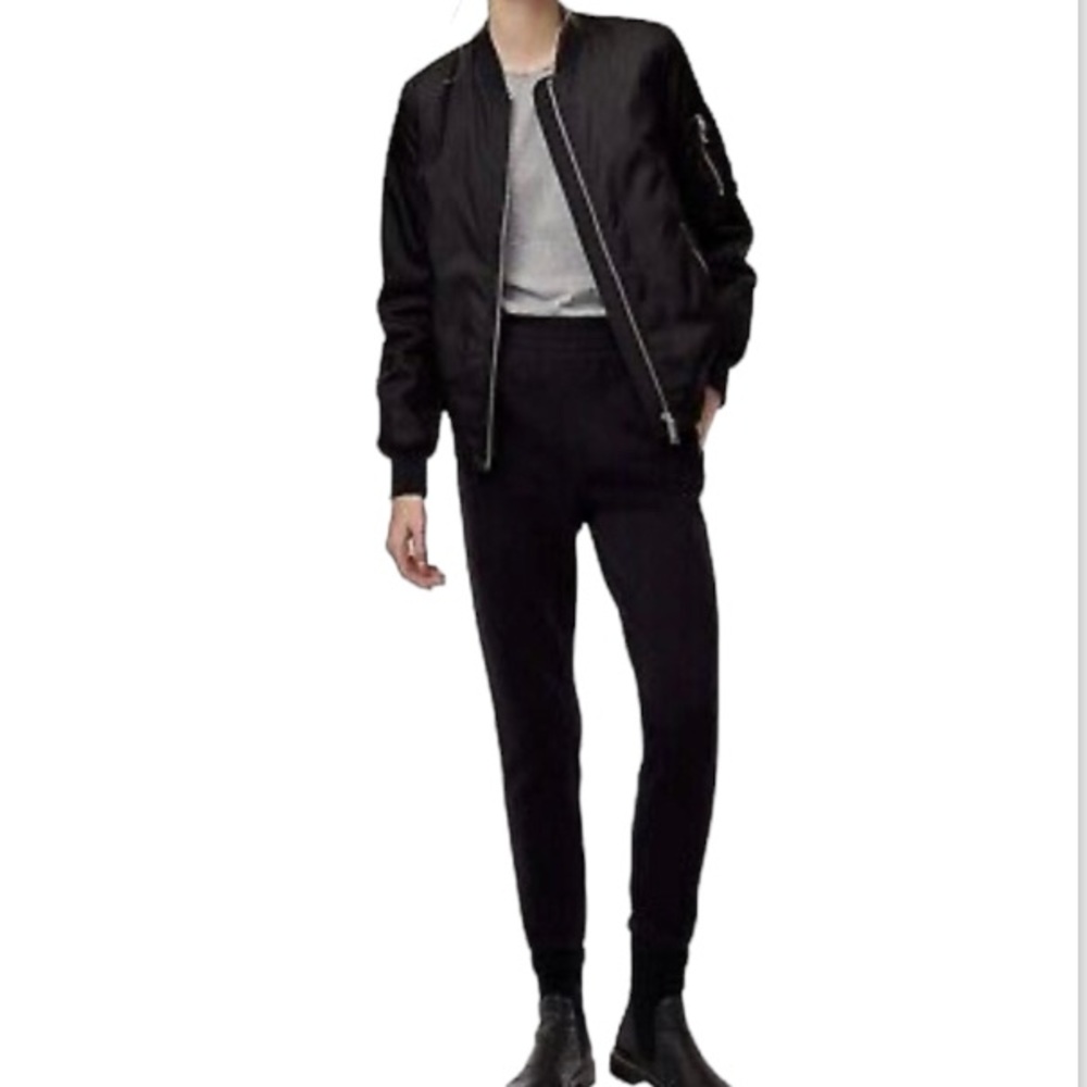 The Group Babaton Black Bomber Jacket Size S